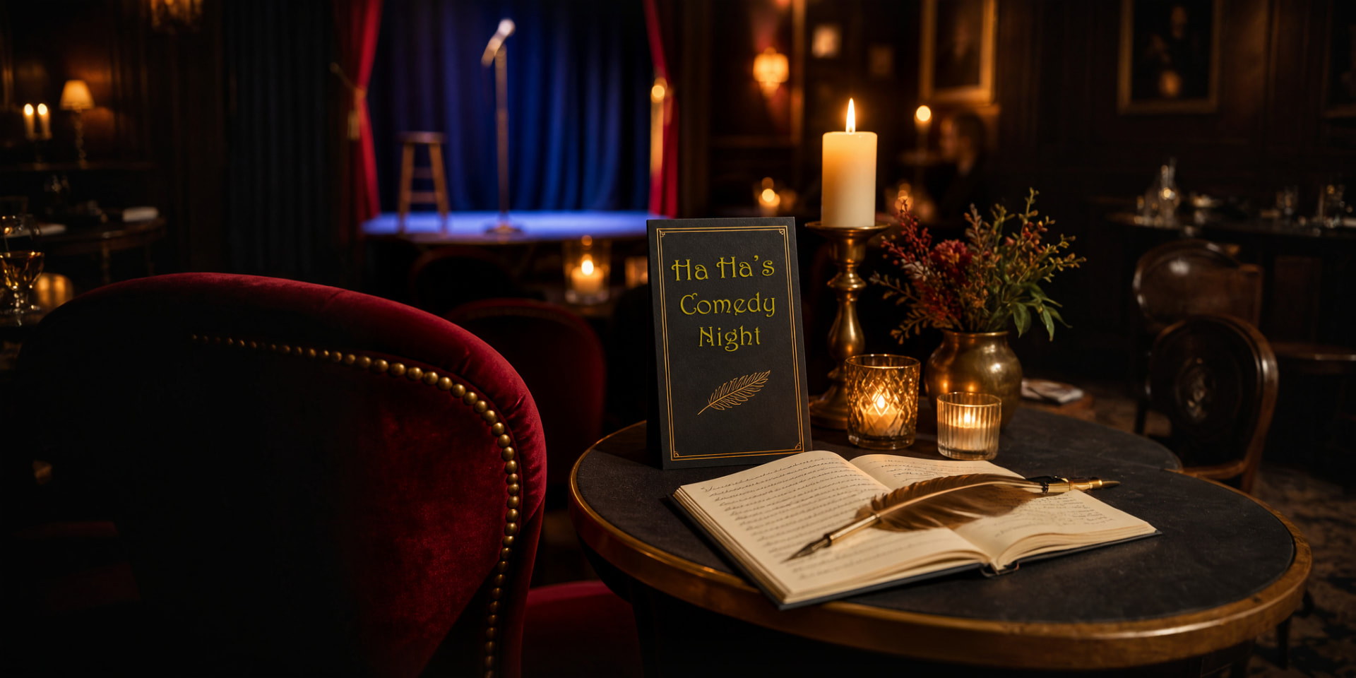 Comedy at Ha Ha's logo